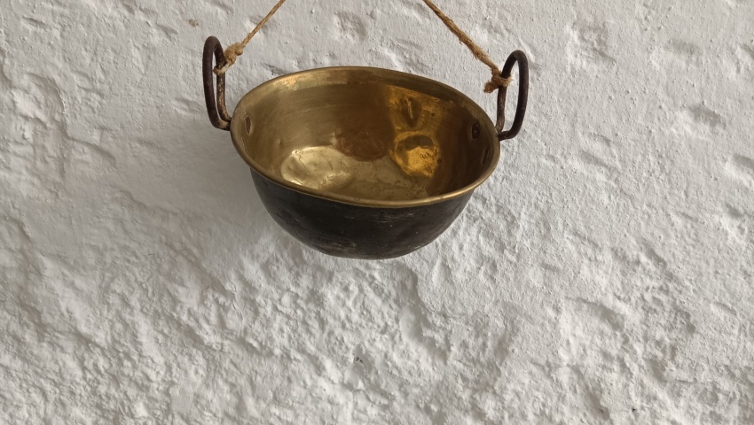 RECIPIENTE DE COBRE O LATÓN